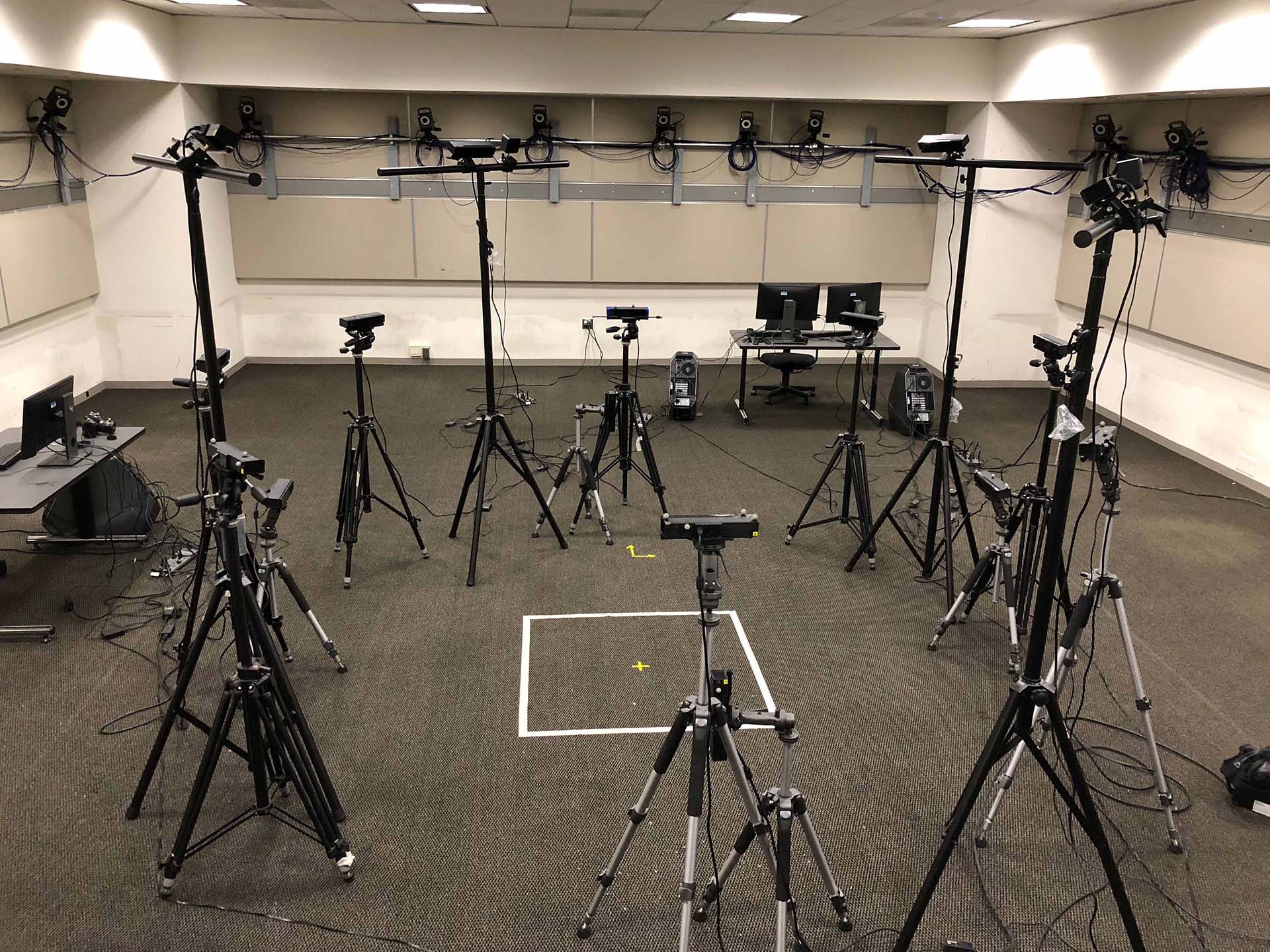 MoCap system setup